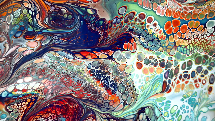 Look At This Beautiful Cells! ~ Flip Cup And Marble Pour ~ Fluid Art Painting ~ Art Tutorial Look At This Beautiful Cells! ~ Flip Cup And Marble Pour ~ Fluid Art Painting ~ Art Tutorial