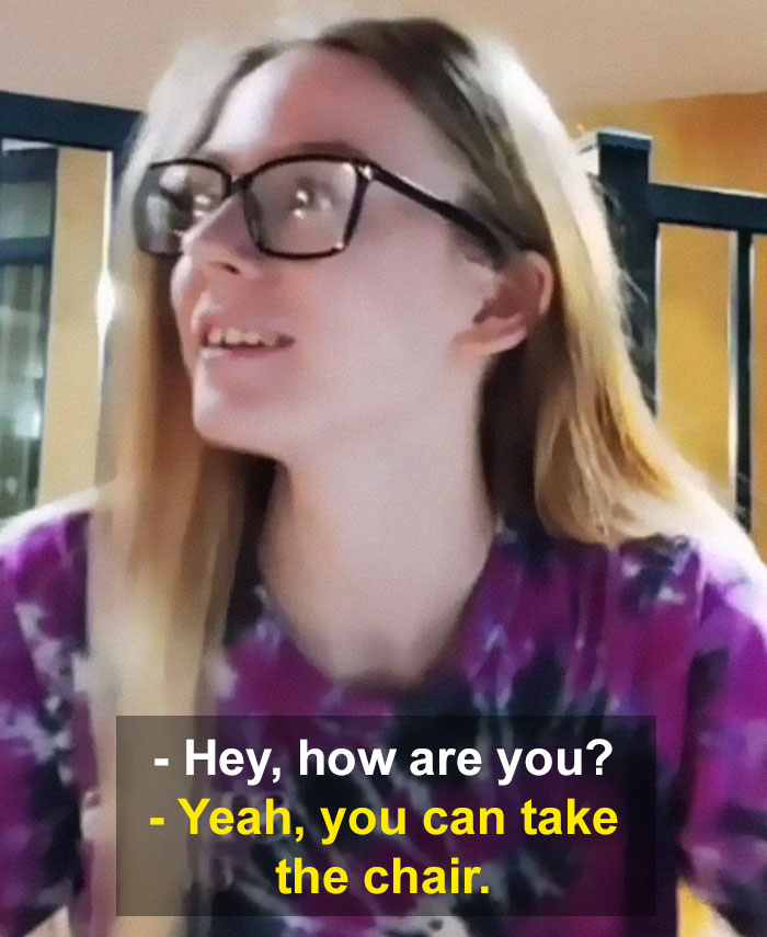 Man Keeps Hitting On A Teen Girl Until She Tells Him She's On Live Video