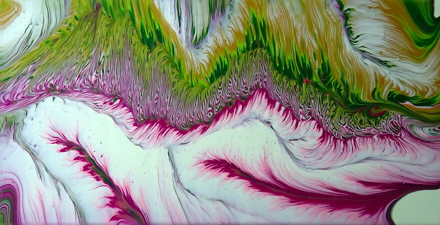 Welcome To The World, Baby Ota 💜 ~ Acrylic Pour Painting ~ Split Cup Wandering Straight Pour Welcome To The World, Baby Ota 💜 ~ Acrylic Pour Painting ~ Split Cup Wandering Straight Pour
