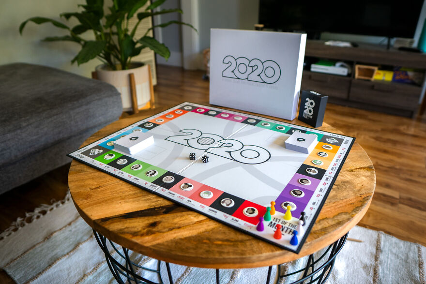 I Recreated The Year 2020 Into A Board Game