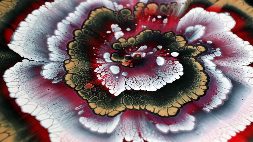 Acrylic Pouring Compilation ~ 5 Flower Paintings ~ Fluid Art Techniques ~ Satisfying Acrylic Pouring Compilation ~ 5 Flower Paintings ~ Fluid Art Techniques ~ Satisfying