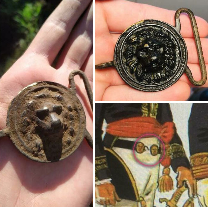 Here Are More Pics Of My Portuguese Buckle Of A Military General, From The 1815-1830!!!