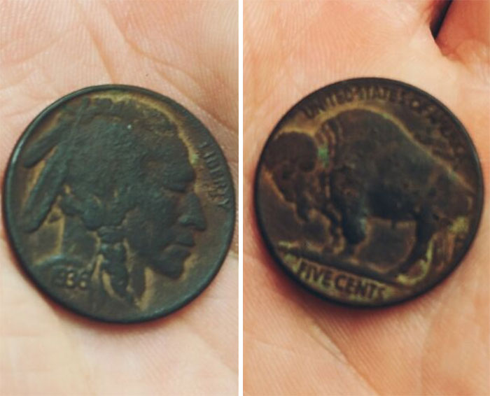 I Found This American Coin Far Away From Its Country, In A Quiet Field While Metal Detecting In Scotland