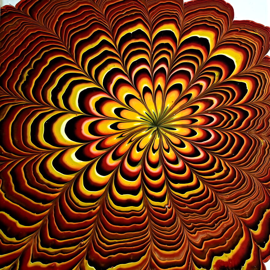 3D Dahlia Flower ~ Fluid Art Painting ~ Acrylic Pouring For Beginners 3D Dahlia Flower ~ Fluid Art Painting ~ Acrylic Pouring For Beginners