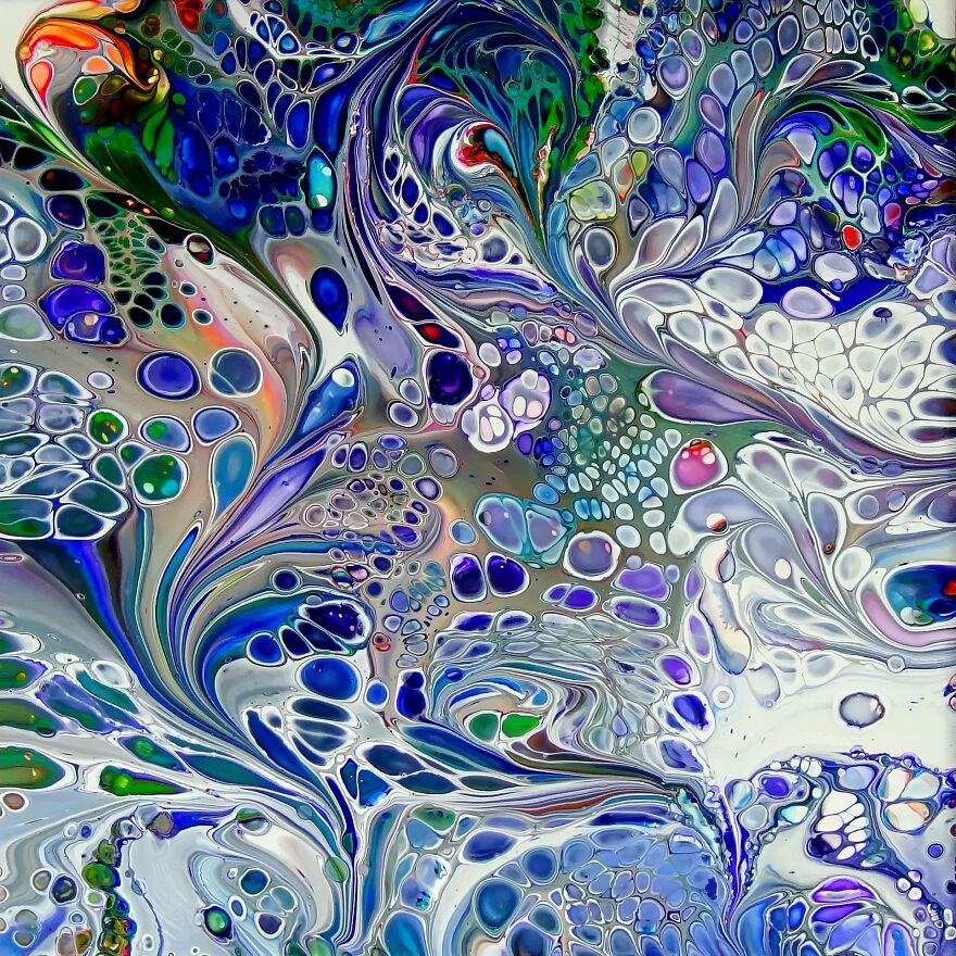 Sandwich Acrylic Pour ~ Flip Cup And Marble Pour ~ Fluid Art Painting ~ Step By Step Tutorial Sandwich Acrylic Pour ~ Flip Cup And Marble Pour ~ Fluid Art Painting ~ Step By Step Tutorial