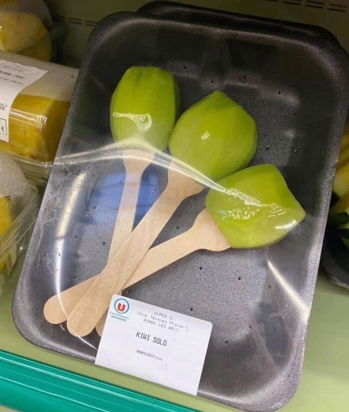 Peeled, Packaged And Even Comes With Its Own Forks