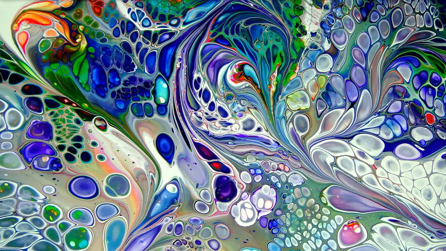 Sandwich Acrylic Pour ~ Flip Cup And Marble Pour ~ Fluid Art Painting ~ Step By Step Tutorial Sandwich Acrylic Pour ~ Flip Cup And Marble Pour ~ Fluid Art Painting ~ Step By Step Tutorial