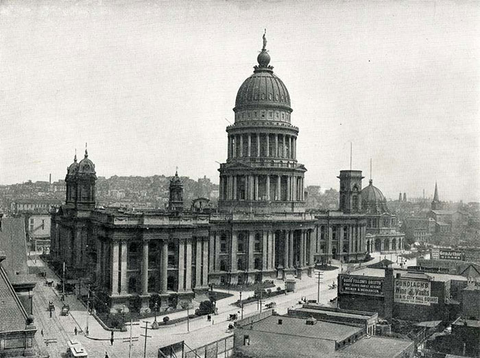 Old San Francisco City Hall Completed In 1899. It Was Destroyed In The Infamous 1906 Earthquake Which Destroyed Most Of The City