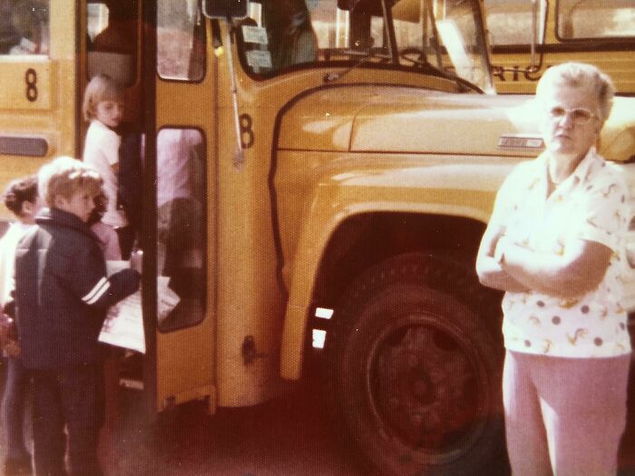 My Grandma Was Known As The Mean School Bus Driver, I Can See Why