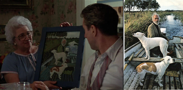 In Goodfellas (1990), The Painting By Tommy's Mother Is Based On A Photo From A 1978 Issue Of National Geographic
