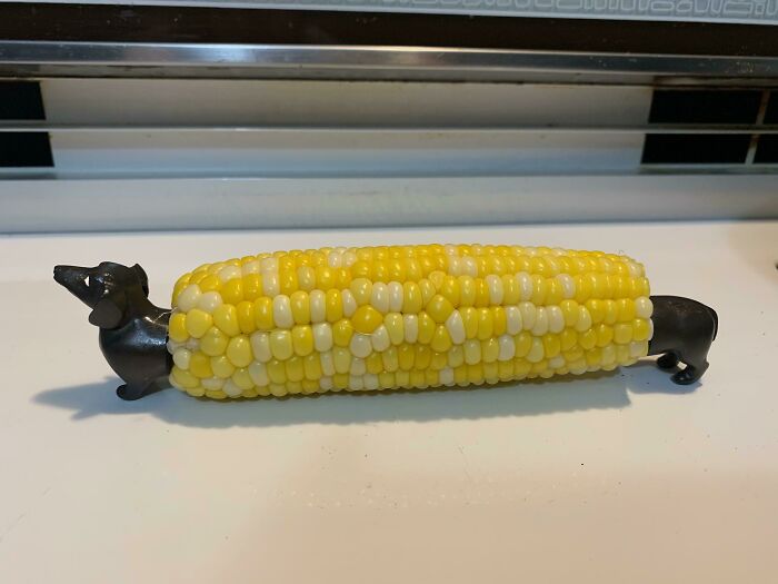 These Corn Holders Make A Corndog