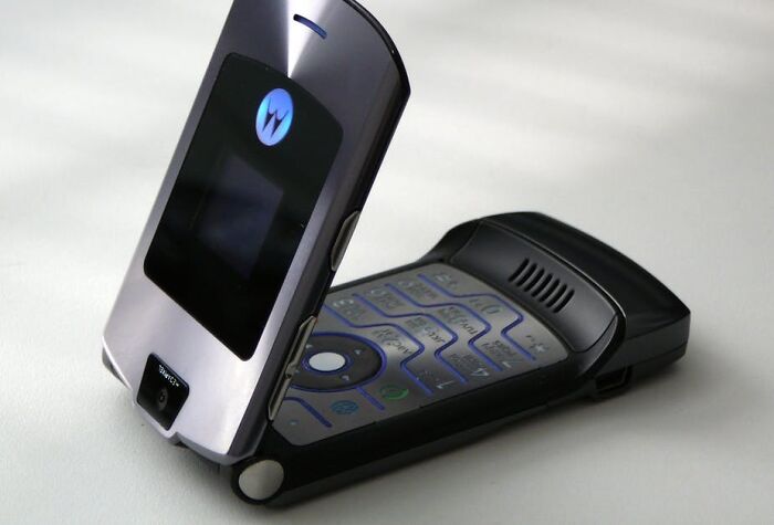 El Motorola Razr. Sigue siendo el teléfono móvil más atractivo que se ha fabricado