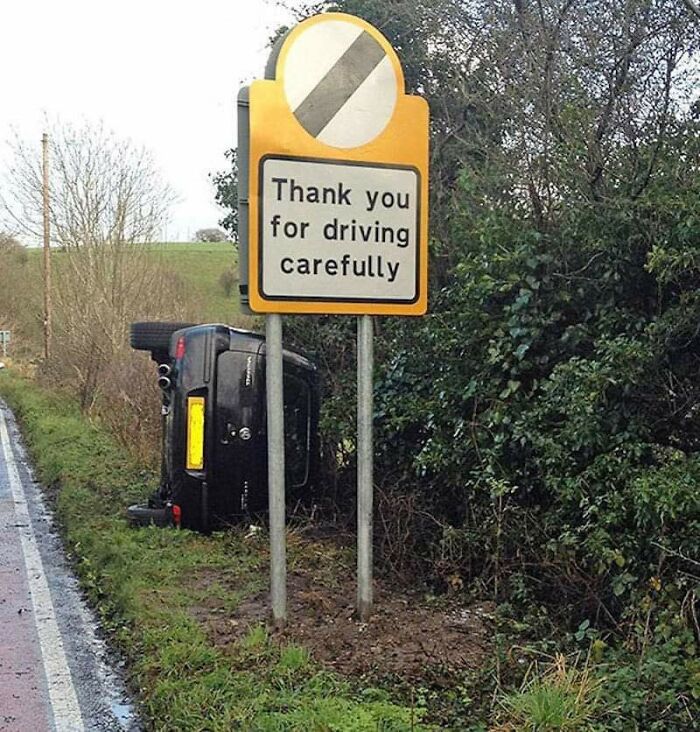 To Drive Carefully