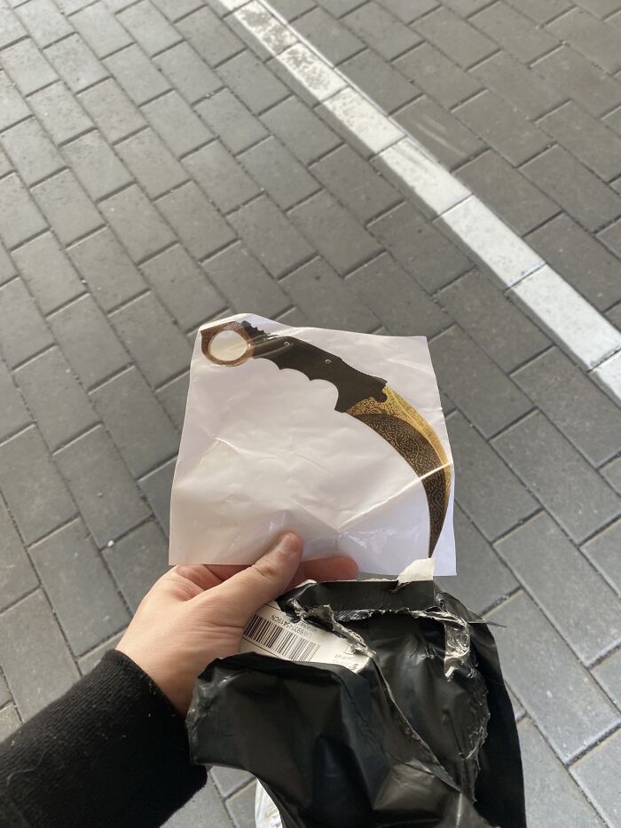 I Ordered A Karambit Online And This Is What I Got