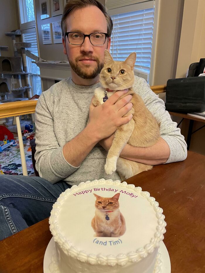 My Husband And Cat Share A Birthday Week
