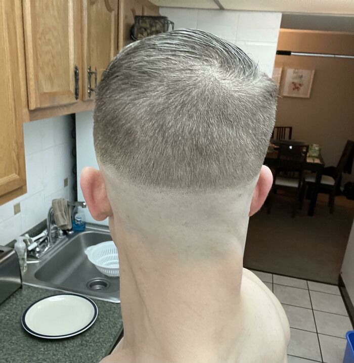 Asked For A High Skin Fade 