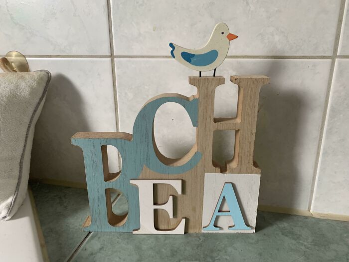 My Mum Bought This At A Home Decor Shop Years Ago. I Never Read What It’s Intended To Say