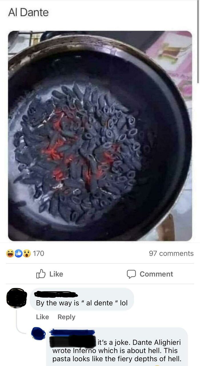 On A Facebook Italian Cooking Page