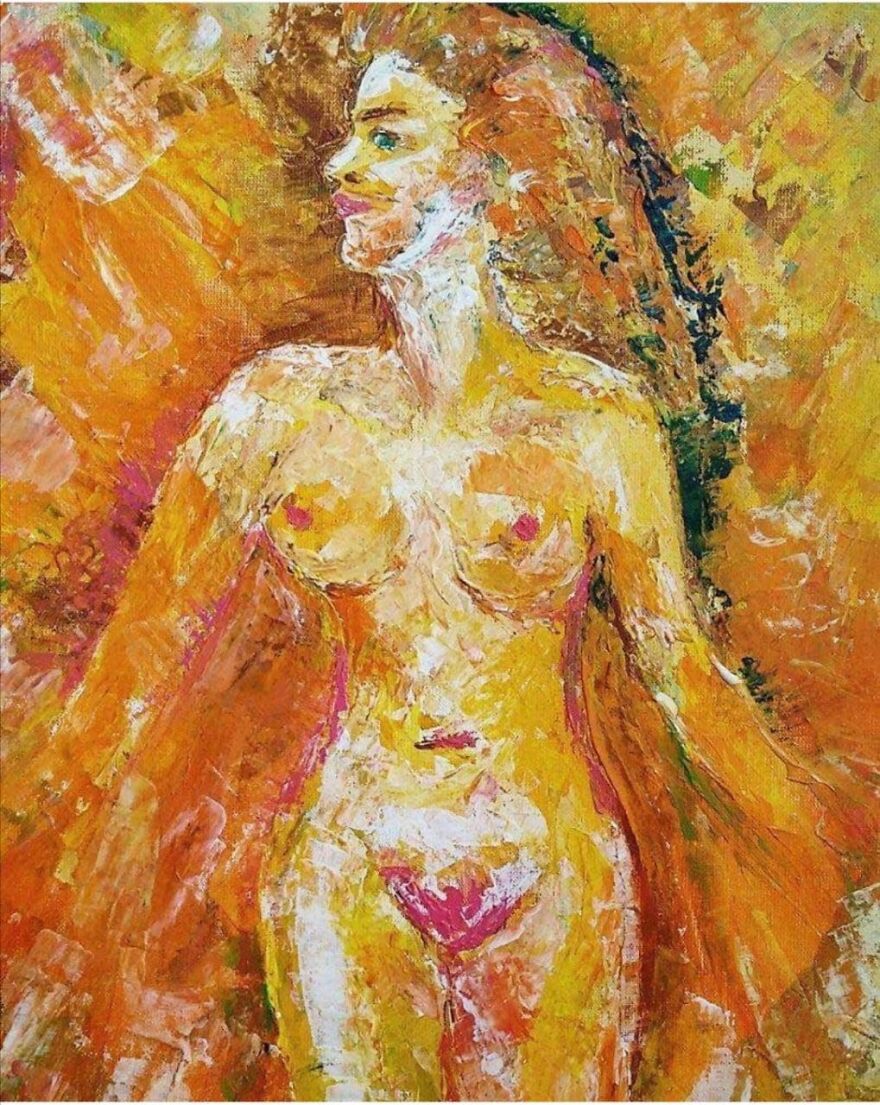 I Create Art Inspired By Woman’s Beauty And Sensuality.