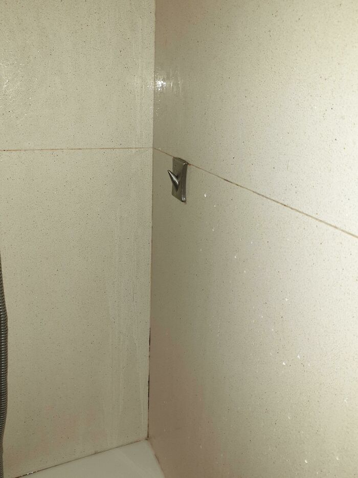 This Spike In My Shower Just Waiting To Catch Me Slipping