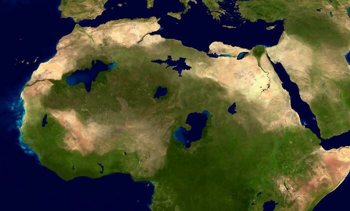 The Green Sahara (11000-5000 Years Ago)