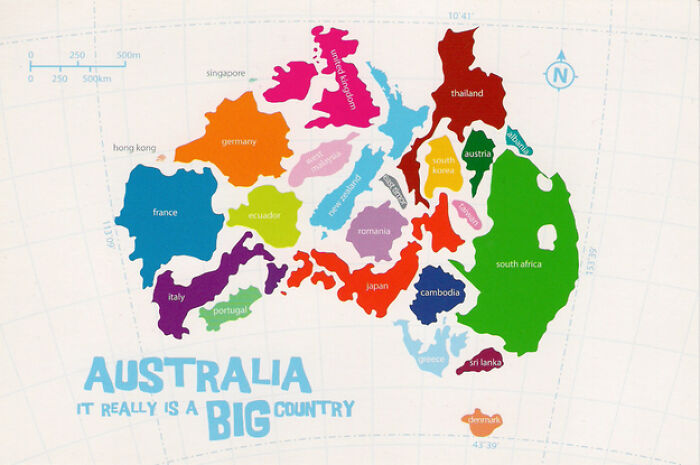 Australia Is Big