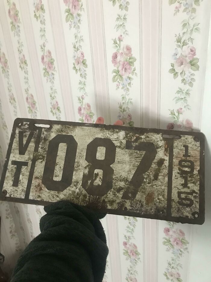 The Oldest License Plate I’ve Ever Found