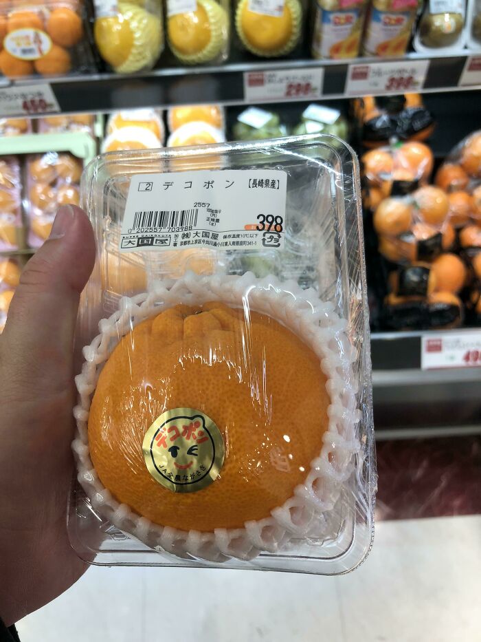 The Three Layers Of Plastic Protection For These Oranges. How Is This Even Allowed?