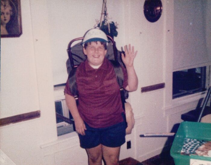 I Was Evidently The Reference Model For The Kid From Up! Circa 1985