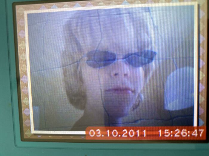 Back When 8 Year Old Me Discovered The Morphing Function On My Ds Camera, So I Morphed Myself With Our Bathroom Tiles. Graphic Design Is My Passion