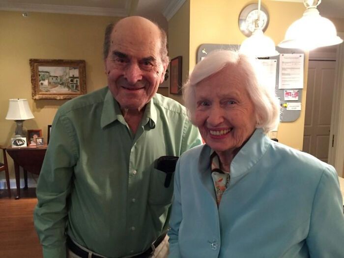 96 Year Old Man Saves 87 Year Old Woman From Choking To Death Using The Heimlich Maneuver. That Man Is None Other Than Dr Henry Heimlich, The Inventor Of The Technique. What A Bada**