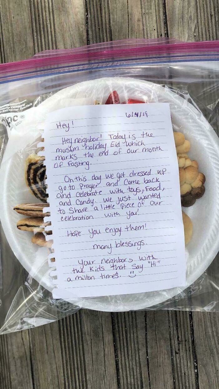 Being Wholesome To Their Neighbor