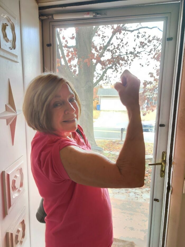 I Just Found Out That My Grandmother Has Spent Her Time During Covid Hitting The Weights, She Turns 85 Next Week