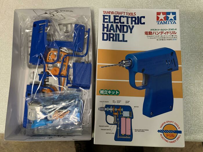 I Bought An Electric Hobby Drill For My Plastic Models Which Turned Out To Be A Plastic Model Itself