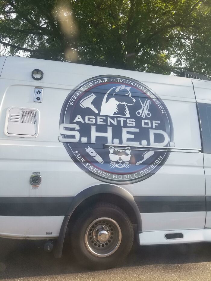 Saw This Logo For A Pet Grooming Service On My Drive Home