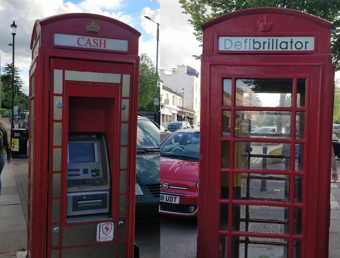 These Two UK Phone Booths Have Been Repurposed