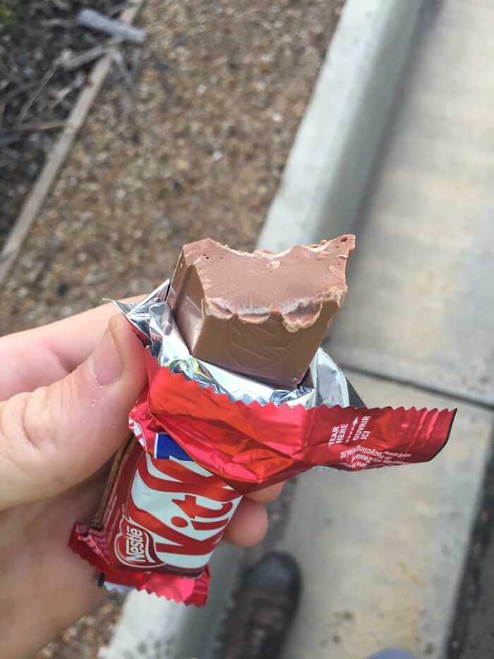 My Kitkat Chunky Didn’t Have A Wafer Inside