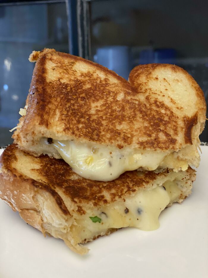 Secret To The Best Grilled Cheese Ever: Spread Mayo Instead Of Butter On The Outside Of The Sandwich