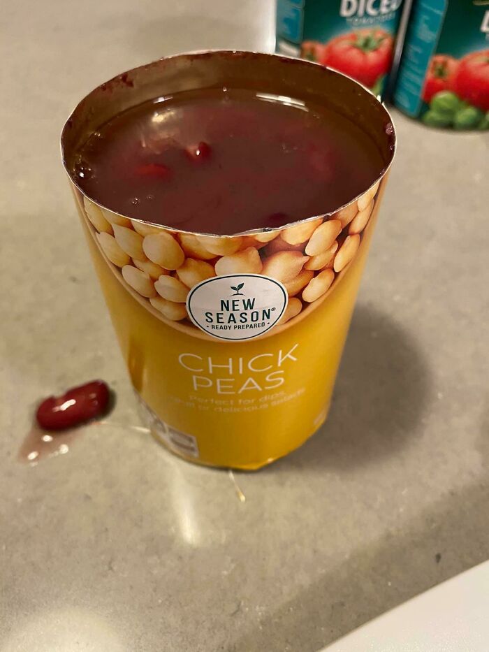 Opened My Can Of Chickpeas And Found Kidney Beans Instead