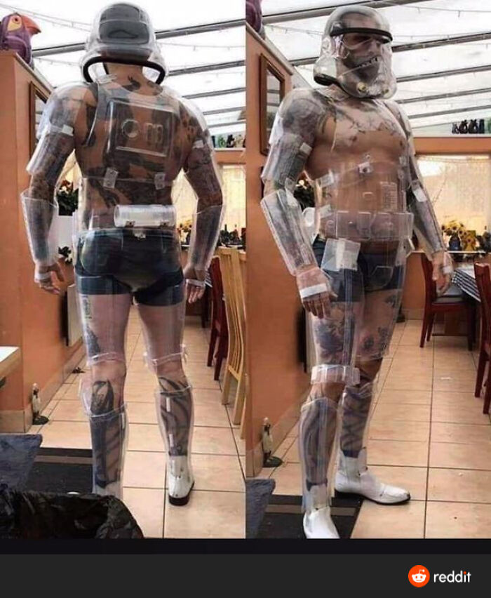 This See-Through Stormtrooper Armour I Came Across On R/Starwars