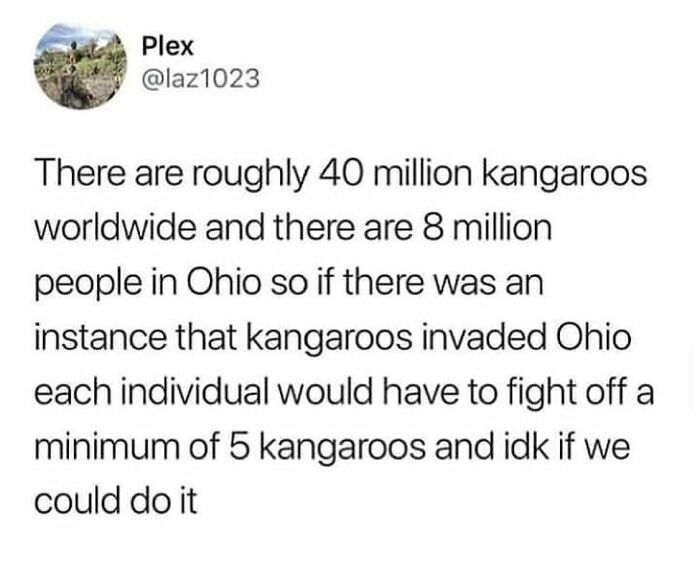 Very Specific, Ohio People Can You Confirm?