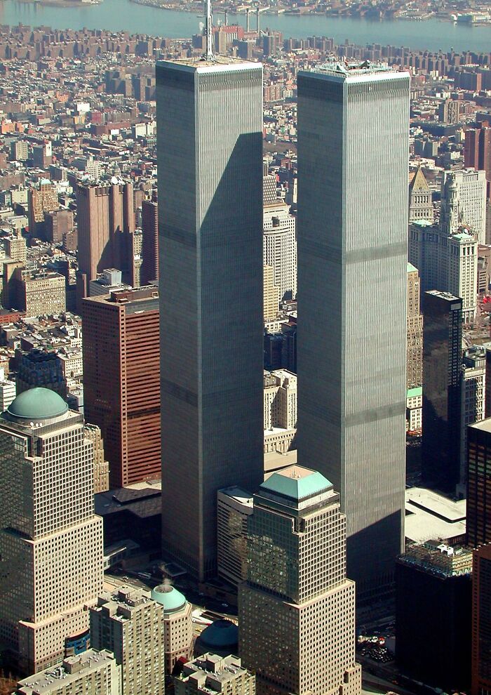 World Trade Center. New York City, USA. Built In 1973, Destroyed In 2001