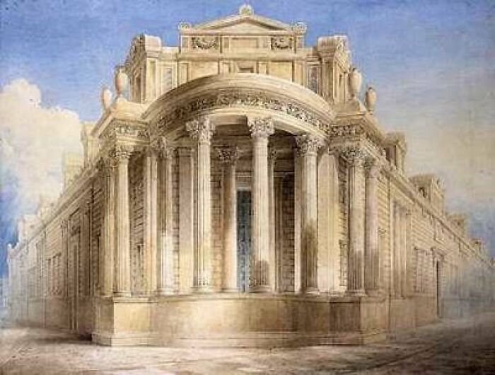 Sir John Soane's Bank Of England, A Maze Of Ruin-Inspired Spaces Designed In 1788. It Was Replaced By A Larger Structure In The 1920s, And Is Today Considered By Many To Be London's Most Architecturally Significant Lost Building