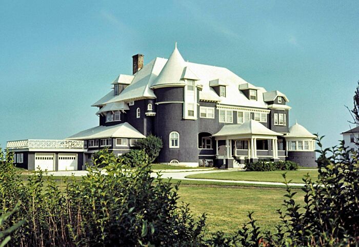 Oceanfront Mansions In Sea Bright, Nj. Color Pictures Taken By Steve Brown In 1968. Years Of Demolition Unknown