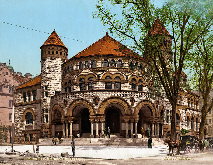 Osborn Hall, Yale, 1890-1926