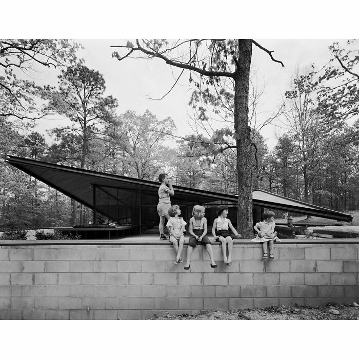Raleigh House, North Carolina, USA, Designed By Eduardo Catalano In 1954. Demolished In 2001 After Several Years Of Disuse