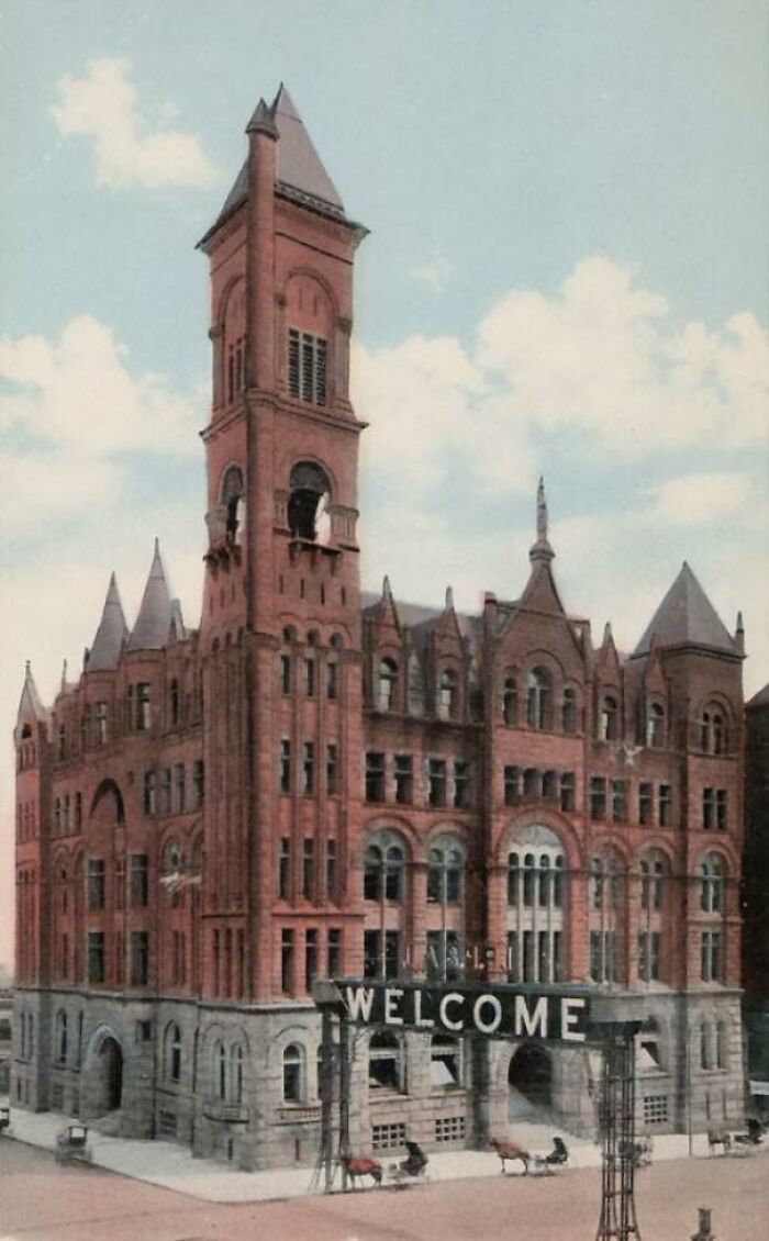 Omaha City Hall, Nebraska, 1890-1966
