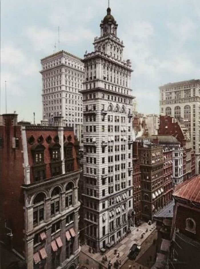 Gillender Building, New York City. Completed In 1897 And Razed In 1910
