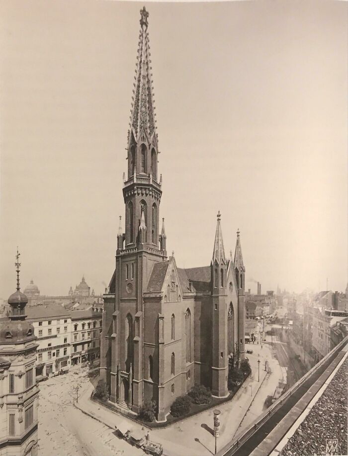 Petrikirche en Berlín | Construida en 1853, destruida en 1945 por el bombardeo de Berlín