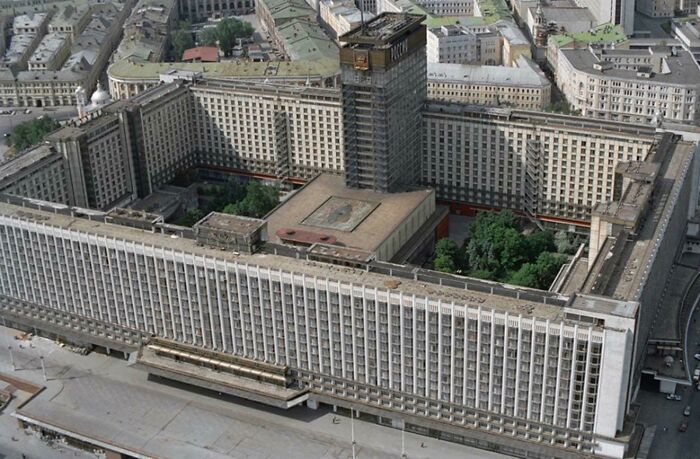 Rossiya Hotel In Moscow, Russia. Built In 1967 Demolished In 2006